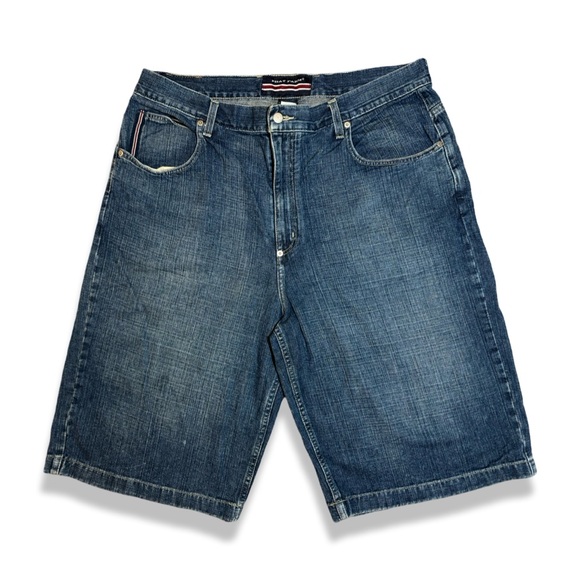 Vintage Y2K Phat Farm Baggy Jean Shorts - Picture 1 of 4